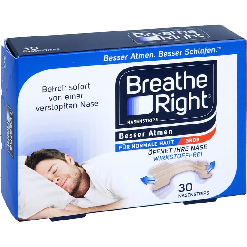 BREATHE Right Besser Atmen Nasenpfl.groß beige