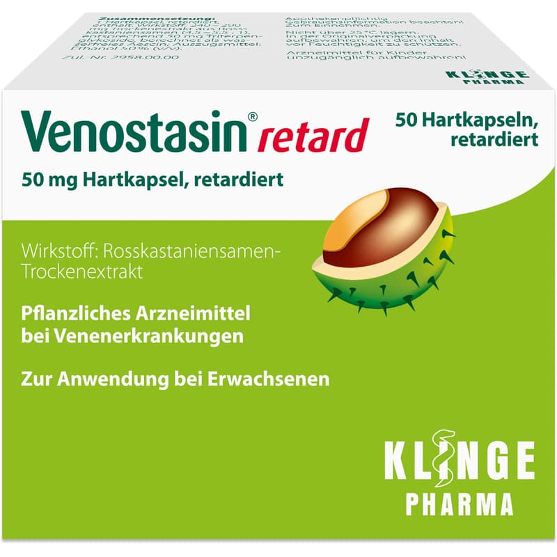 VENOSTASIN retard 50 mg Hartkapsel retardiert