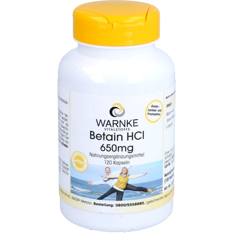 BETAIN HCL 650 mg Kapseln