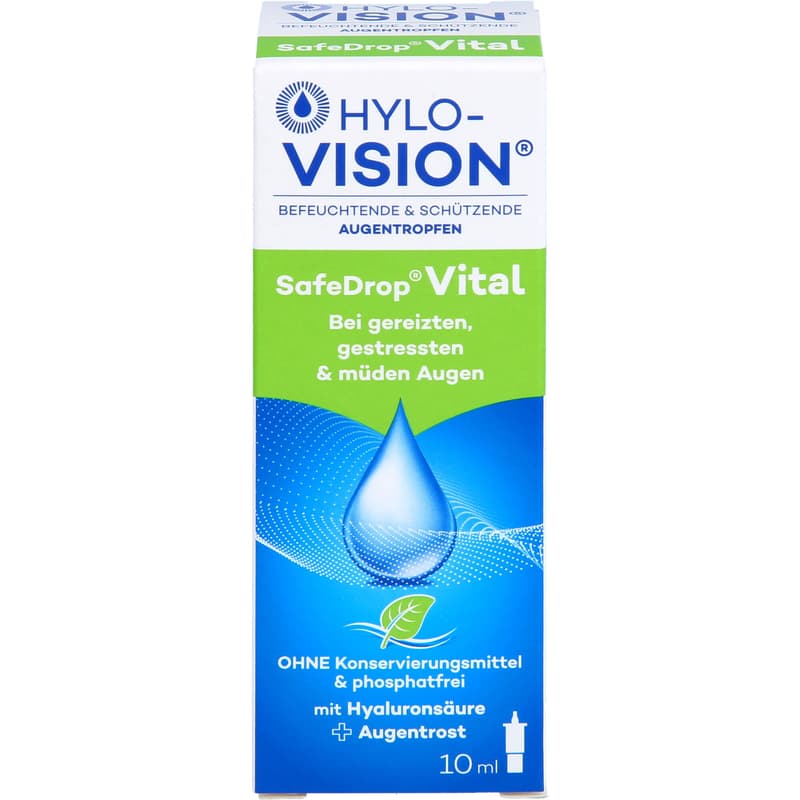 HYLO-VISION SafeDrop Vital eye drops