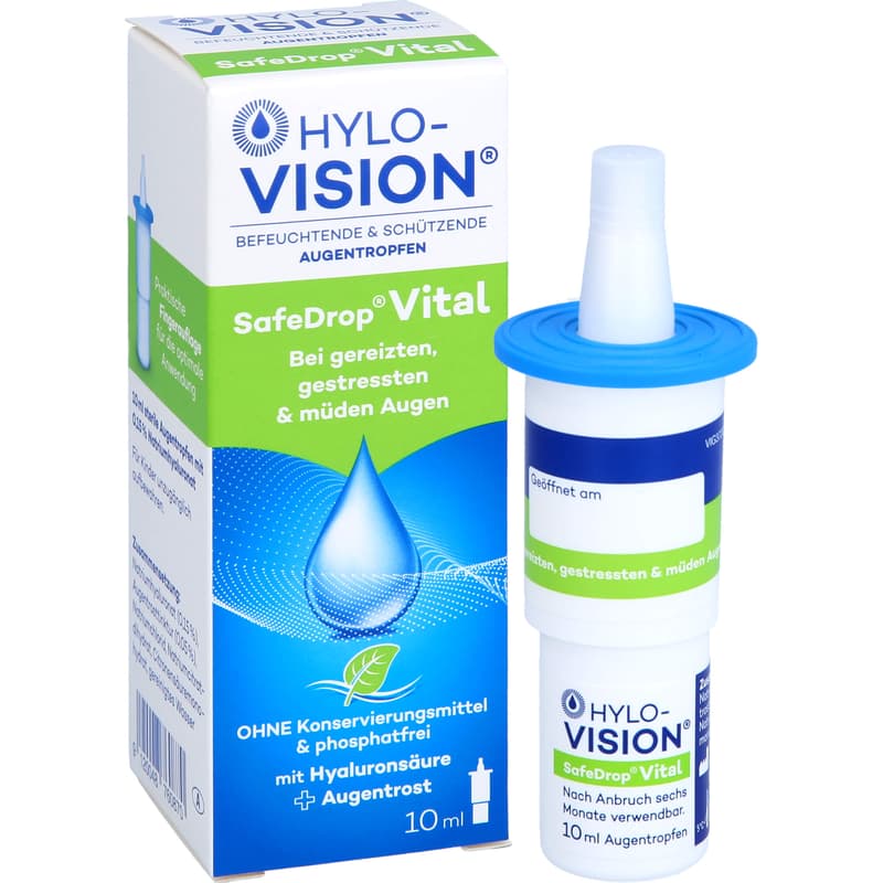 HYLO-VISION SafeDrop Vital eye drops