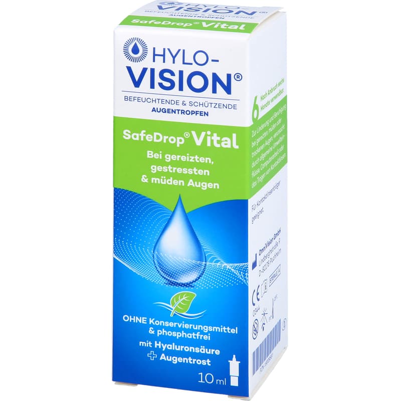 HYLO-VISION SafeDrop Vital eye drops