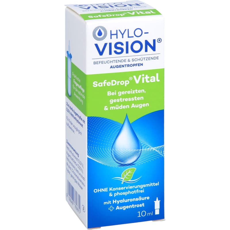 HYLO-VISION SafeDrop Vital eye drops