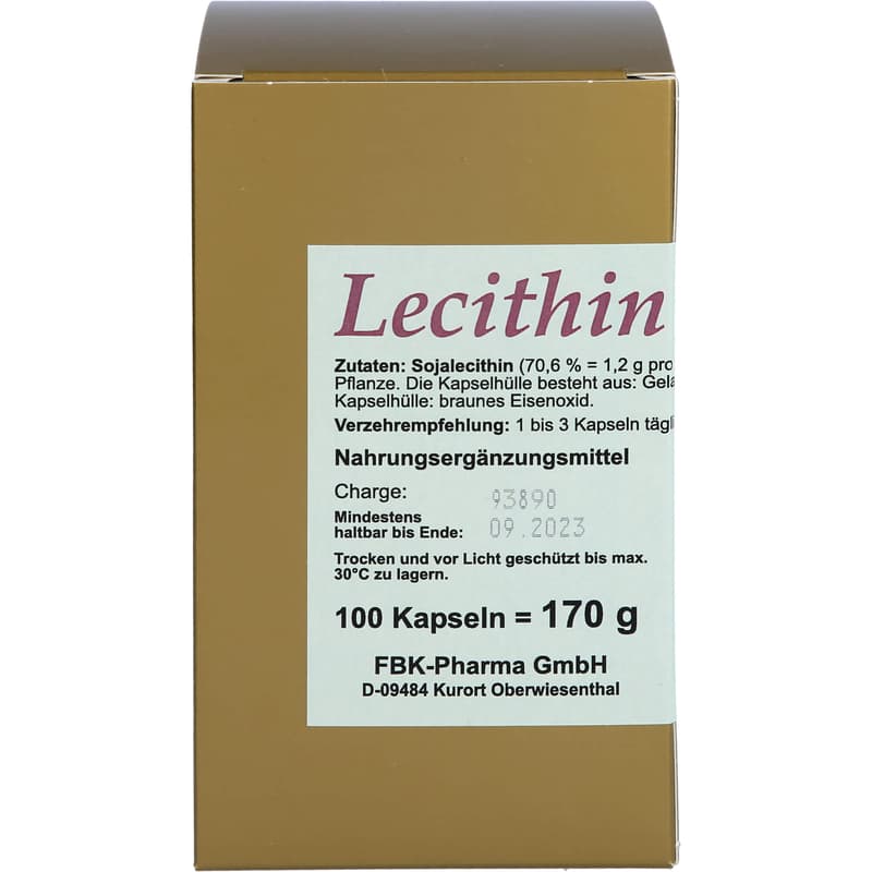 LECITHIN 1200 Kapseln