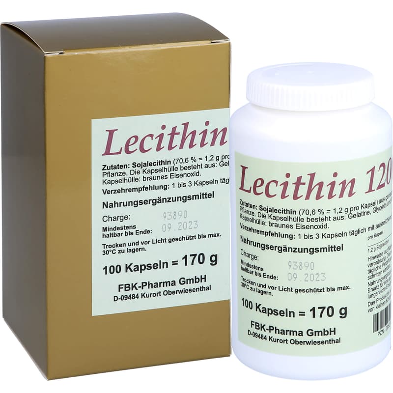 LECITHIN 1200 Kapseln