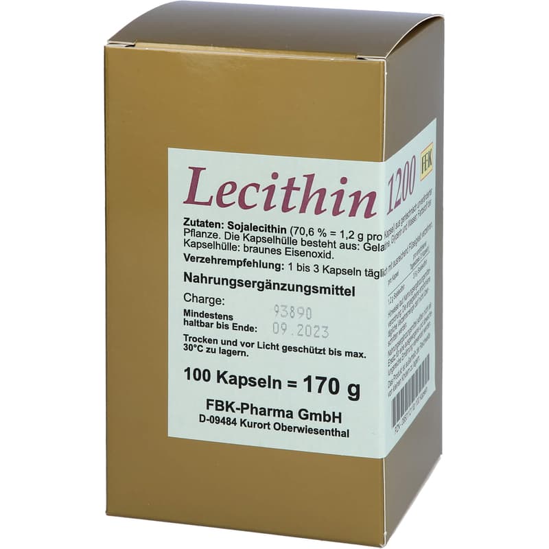 LECITHIN 1200 Kapseln