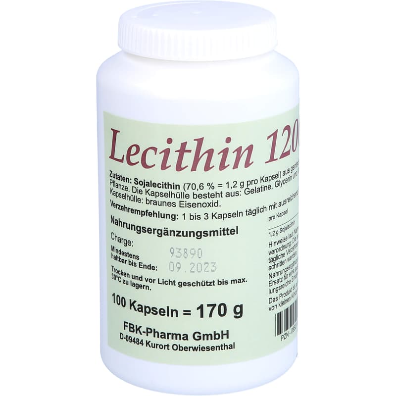 LECITHIN 1200 Kapseln
