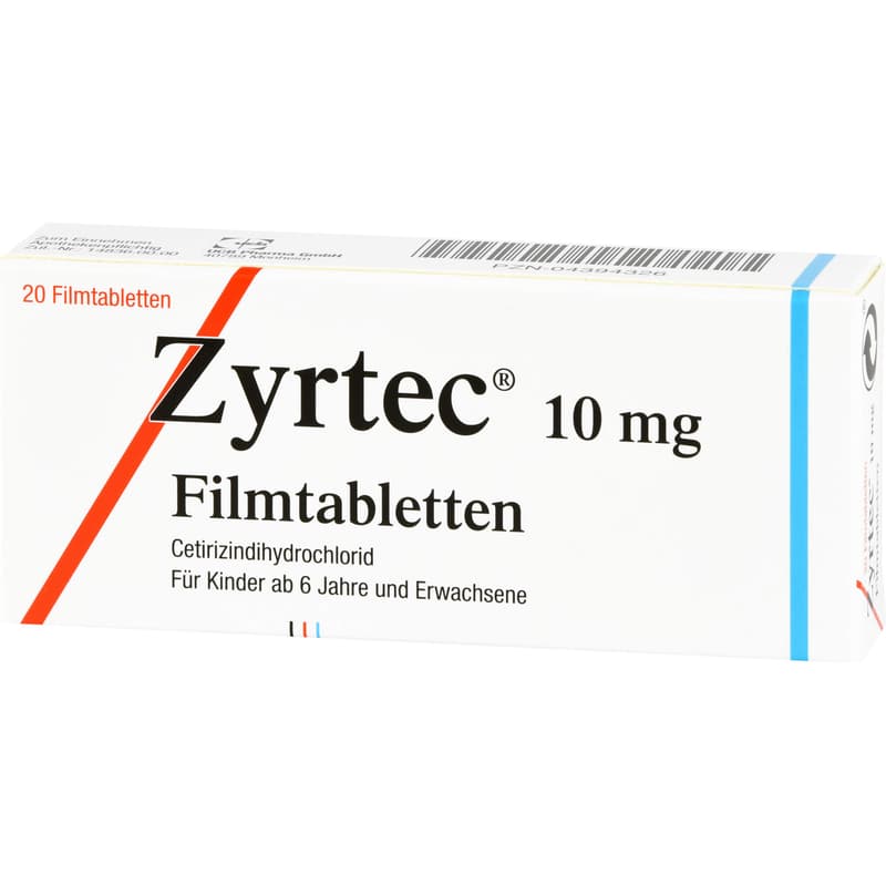 ZYRTEC 10 mg Filmtabletten