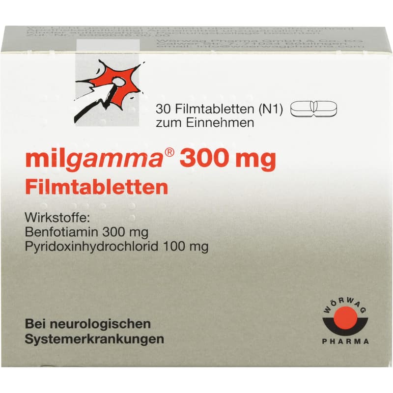 MILGAMMA 300 mg film-coated tablets