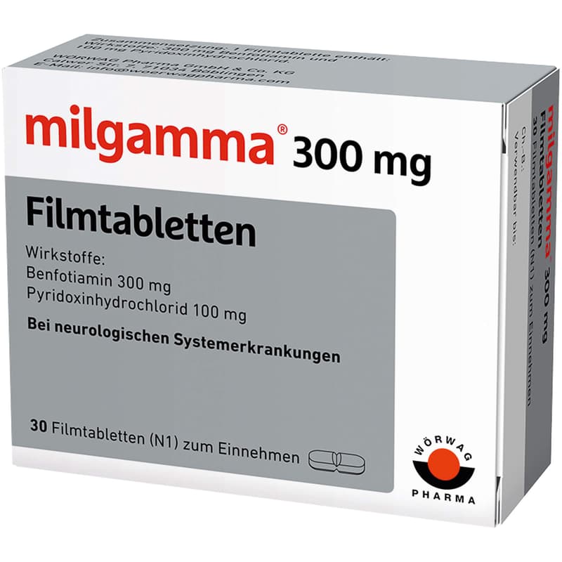 MILGAMMA 300 mg film-coated tablets