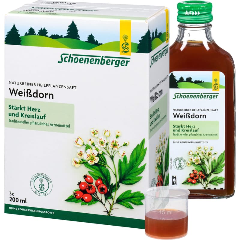 WEISSDORN SAFT Schoenenberger Heilpflanzensäfte