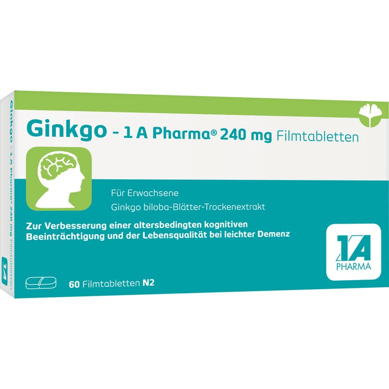 GINKGO-1A Pharma 240 mg Filmtabletten