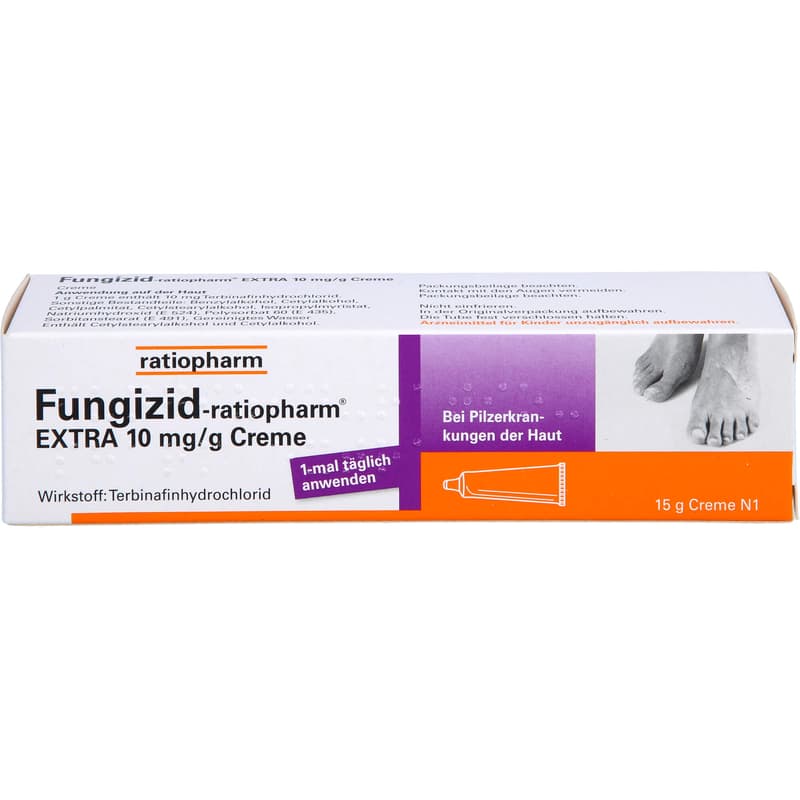 FUNGICIDE ratiopharm Extra Cream