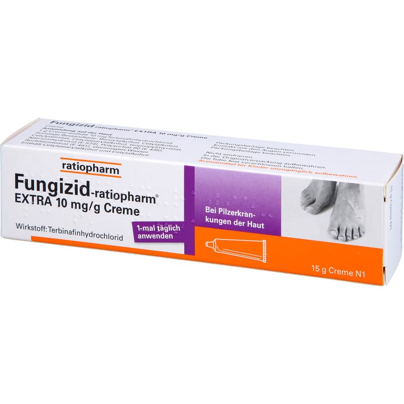 FUNGICIDE ratiopharm Extra Cream