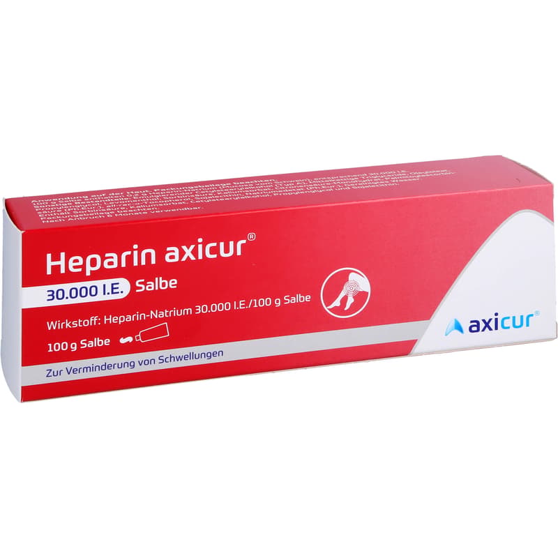 HEPARIN AXICUR 30.000 I.E. Salbe