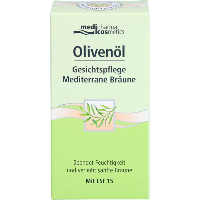 OLIVENÖL GESICHTSPFLEGE Creme mediterrane Bräune