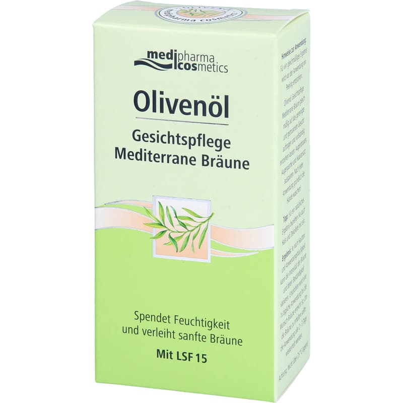 OLIVENÖL GESICHTSPFLEGE Creme mediterrane Bräune