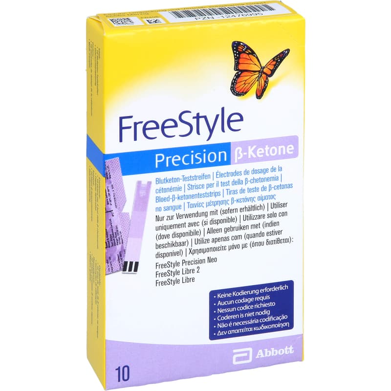 FREESTYLE Precision ß-Ketone Blutketon Teststreif.