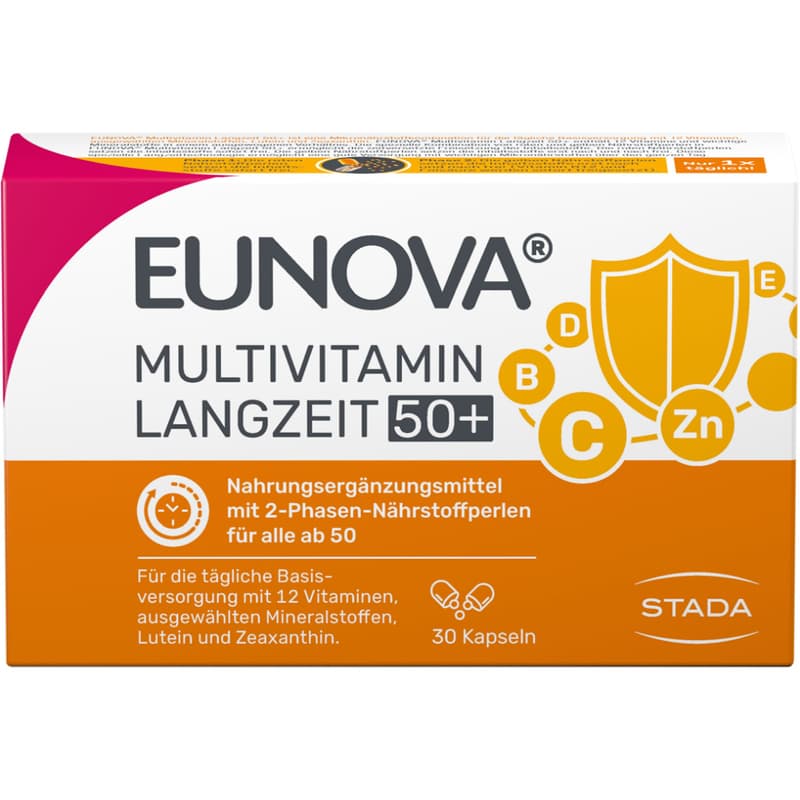EUNOVA Long-Term 50+ Capsules
