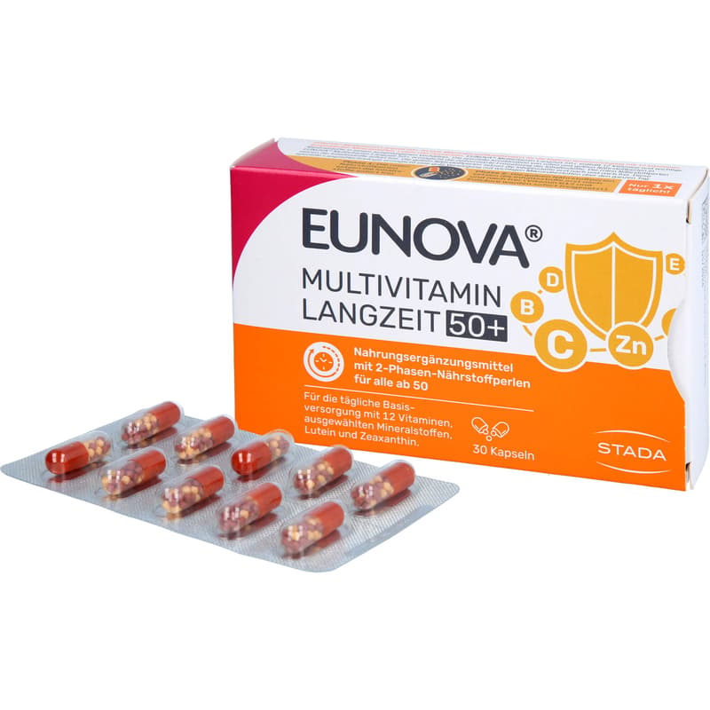 EUNOVA Long-Term 50+ Capsules