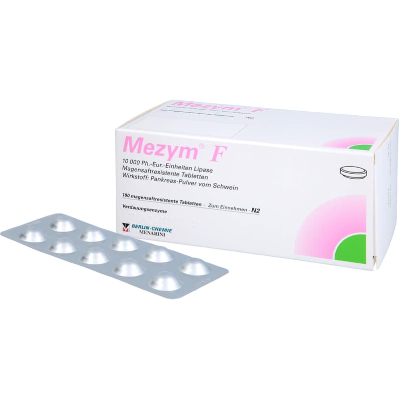 MEZYM F magensaftresistente Tabletten