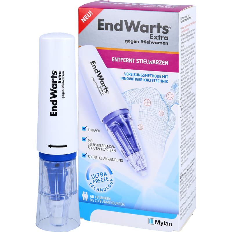 ENDWARTS Extra gegen Stielwarzen