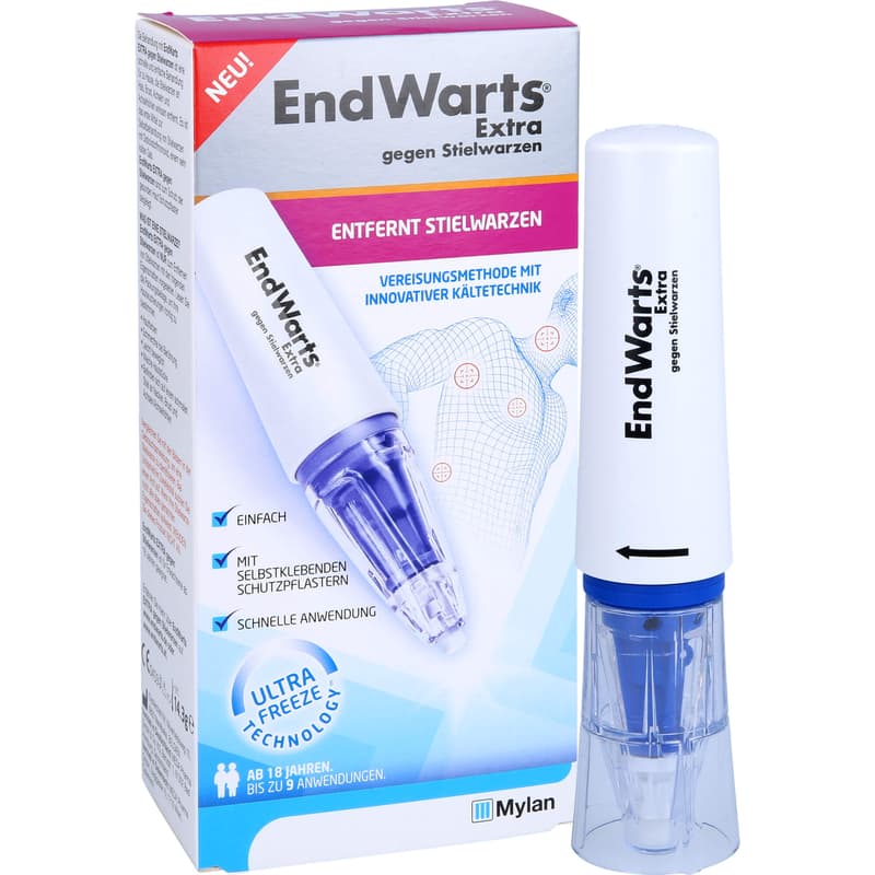 ENDWARTS Extra gegen Stielwarzen