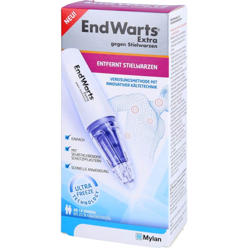 ENDWARTS Extra gegen Stielwarzen