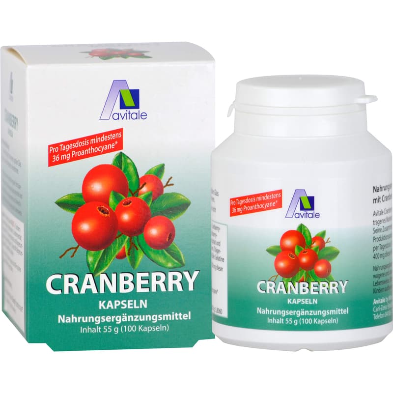 CRANBERRY KAPSELN 400 mg