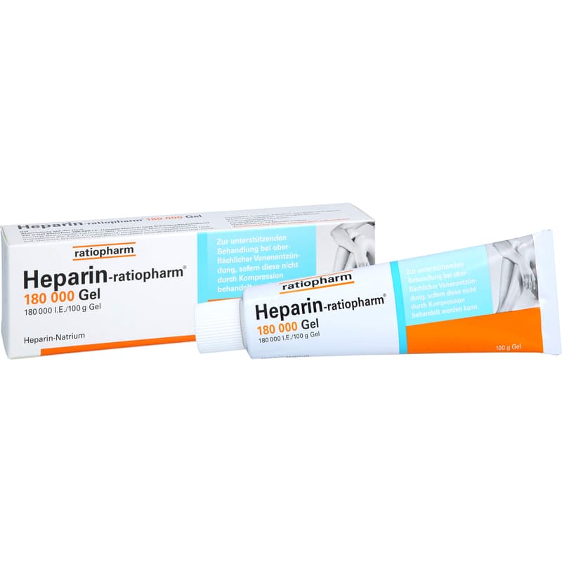HEPARIN-RATIOPHARM 180.000 I.E. Gel