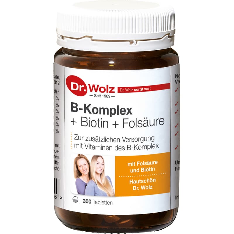 B-KOMPLEX+Biotin+Folsäure Tabletten