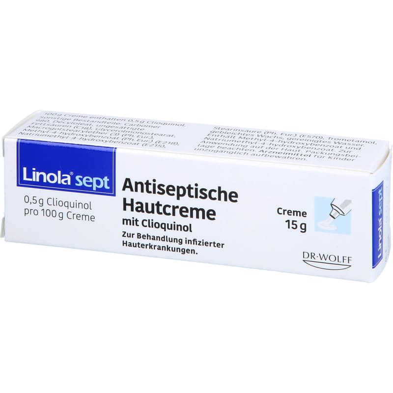 LINOLA sept Antiseptische Hautcreme mit Clioquinol