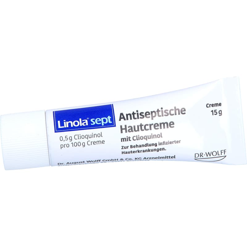 LINOLA sept Antiseptische Hautcreme mit Clioquinol