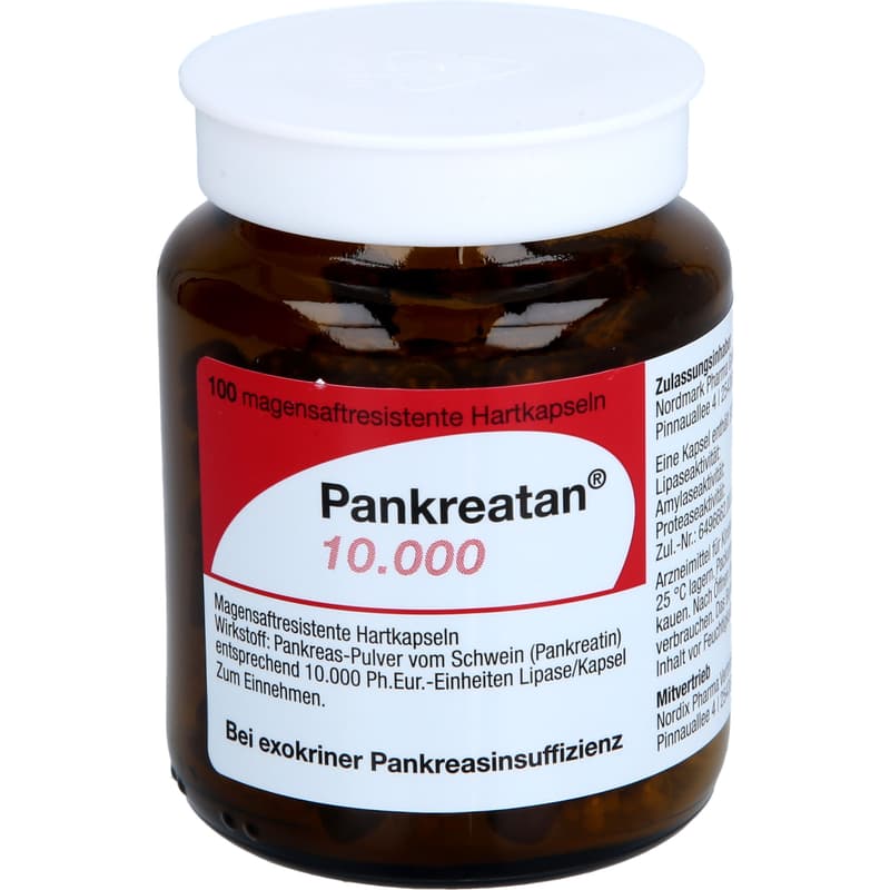 PANKREATAN 10.000 magensaftresistente Hartkapseln
