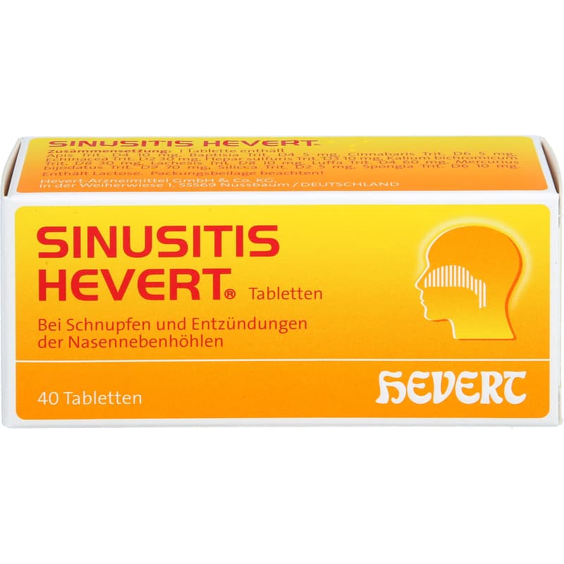 SINUSITIS HEVERT Tablets