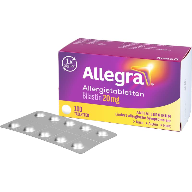 ALLEGRA Allergy Tablets 20 mg Tablets