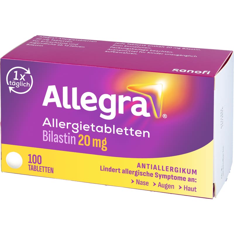 ALLEGRA Allergy Tablets 20 mg Tablets