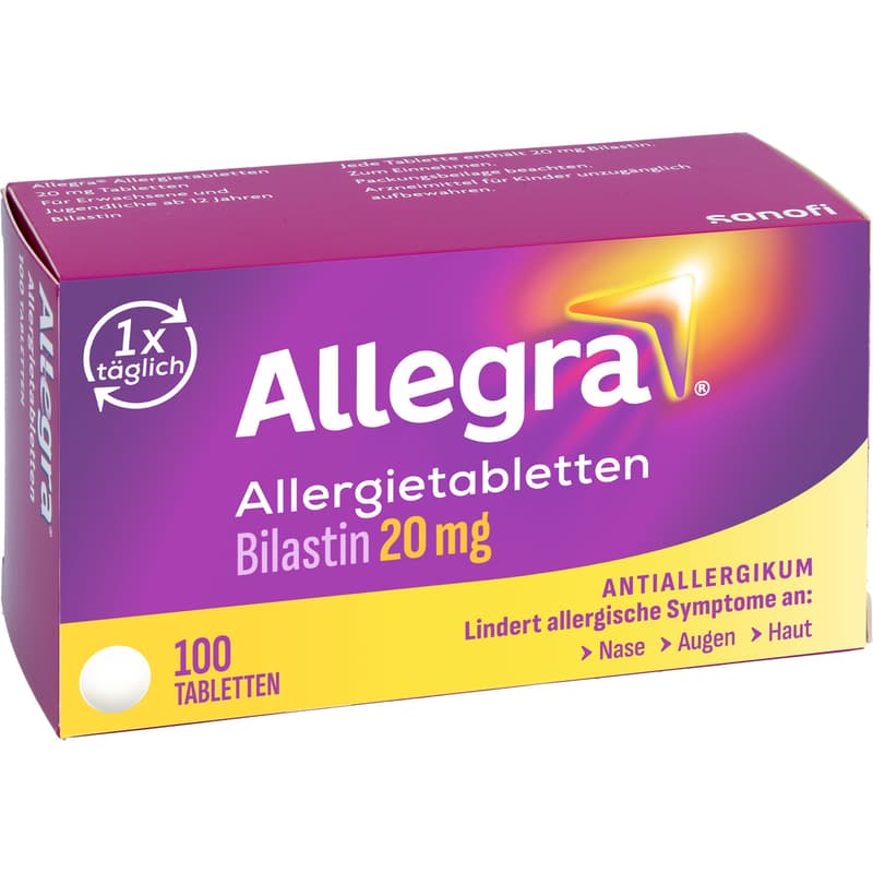 ALLEGRA Allergy Tablets 20 mg Tablets
