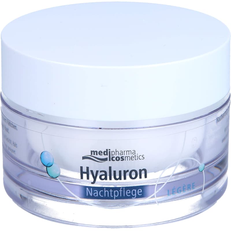 HYALURON NACHTPFLEGE legere Creme im Tiegel