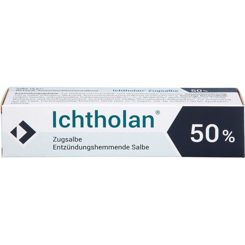 ICHTHOLAN Zugsalbe 50%