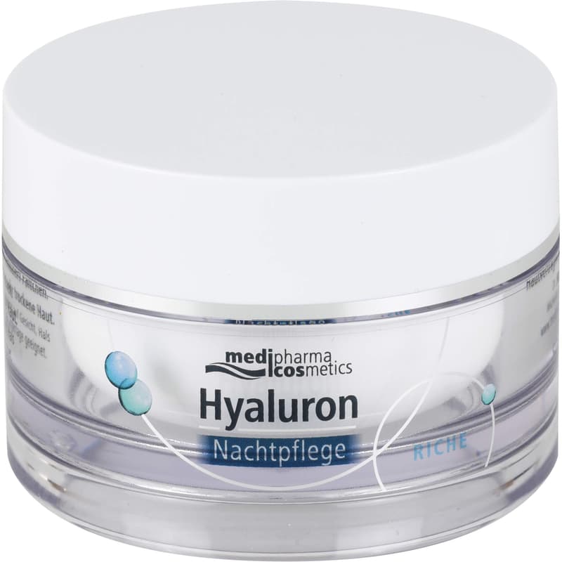 HYALURON NACHTPFLEGE riche Creme im Tiegel