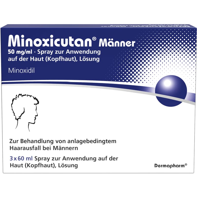MINOXICUTAN Männer 50 mg/ml Spray