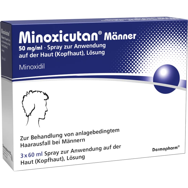 MINOXICUTAN Männer 50 mg/ml Spray