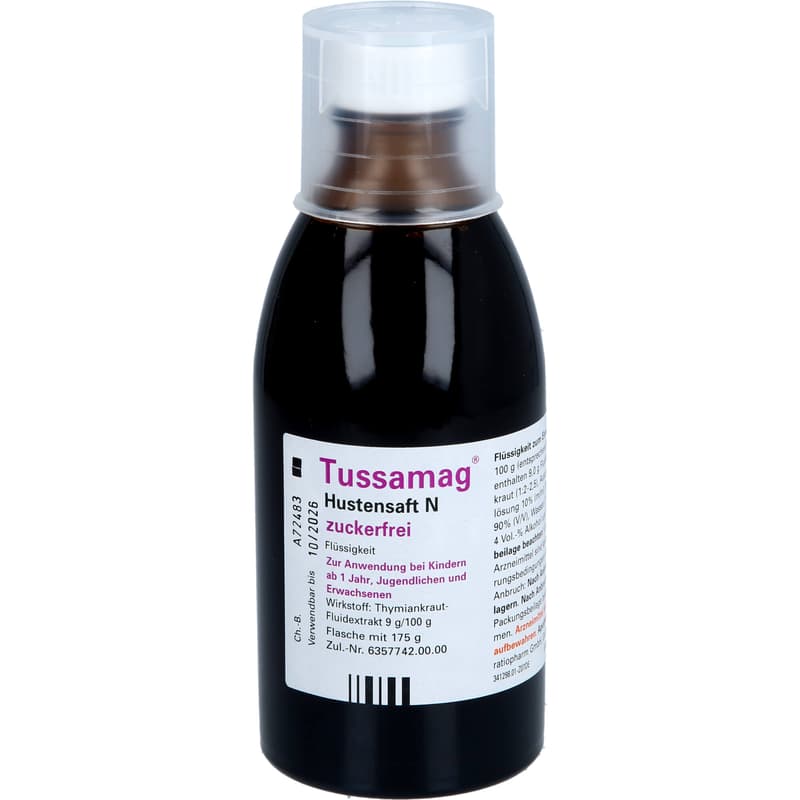 TUSSAMAG Hustensaft N zuckerfrei