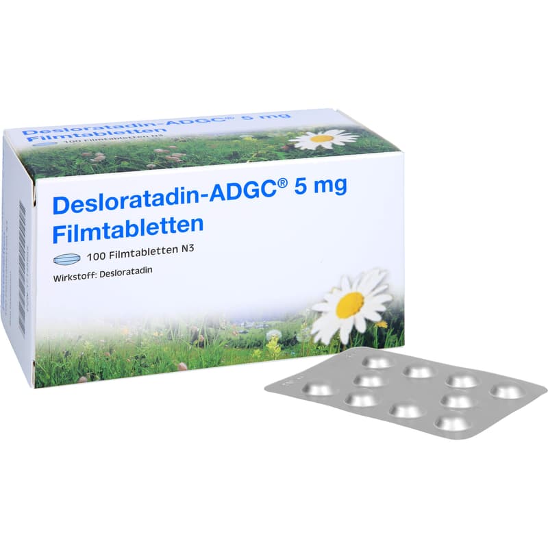 DESLORATADIN ADGC 5 mg Filmtabletten