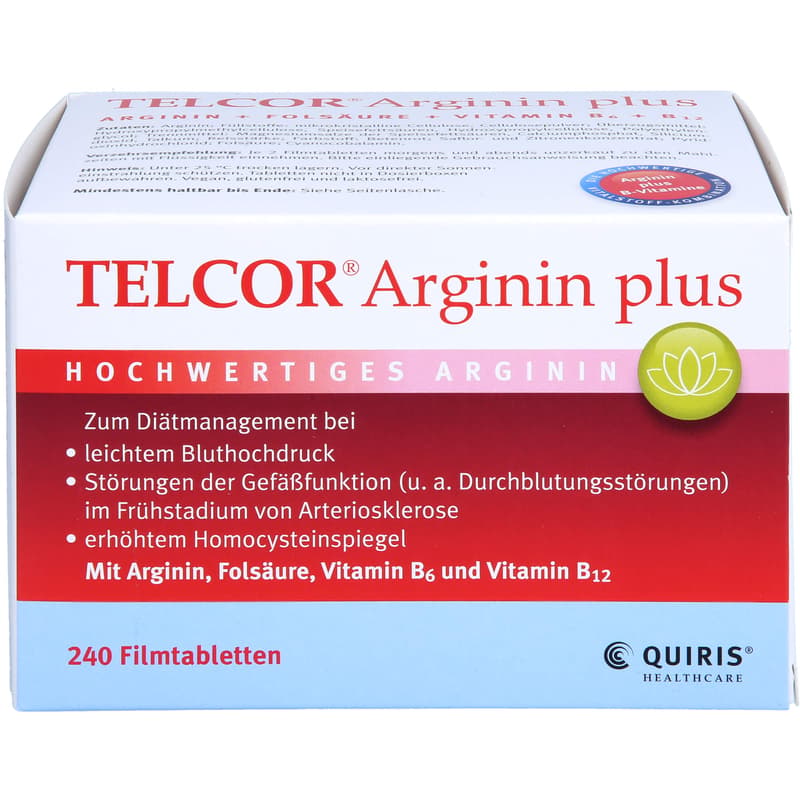 TELCOR Arginin plus Filmtabletten