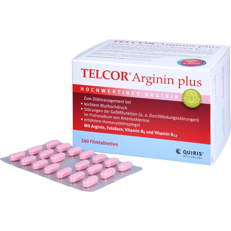 TELCOR Arginin plus Filmtabletten