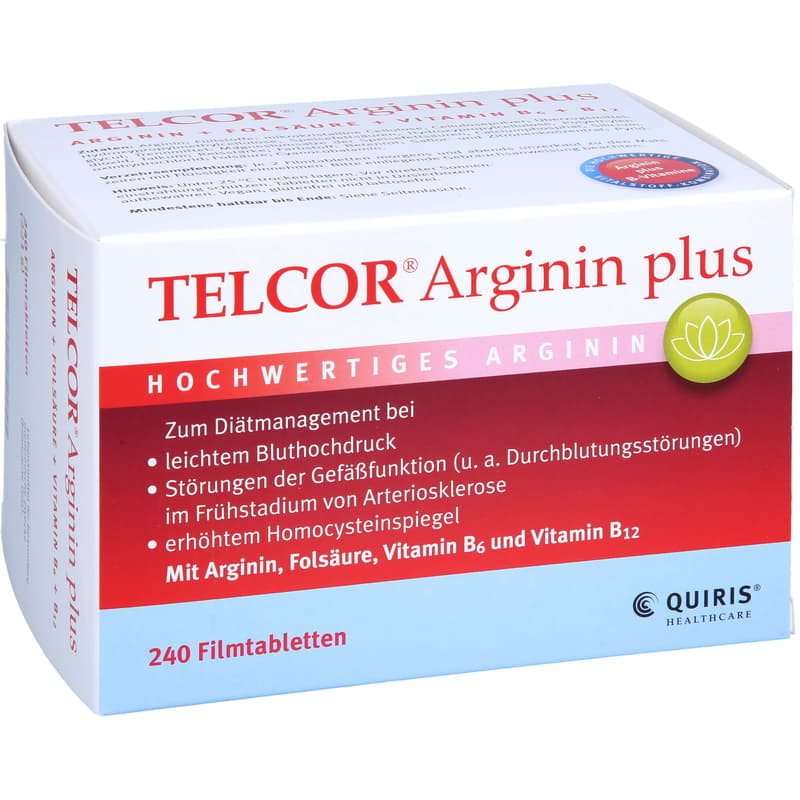 TELCOR Arginin plus Filmtabletten