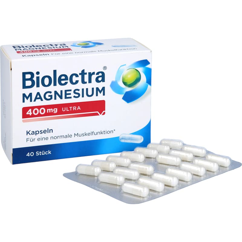 BIOLECTRA Magnesium 400 mg ultra Kapseln