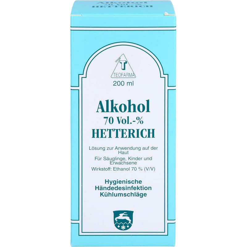 ALKOHOL 70% V/V Hetterich